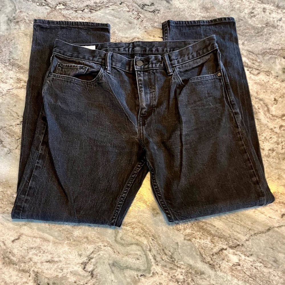 Men’s Banana Republic black jeans 35x32